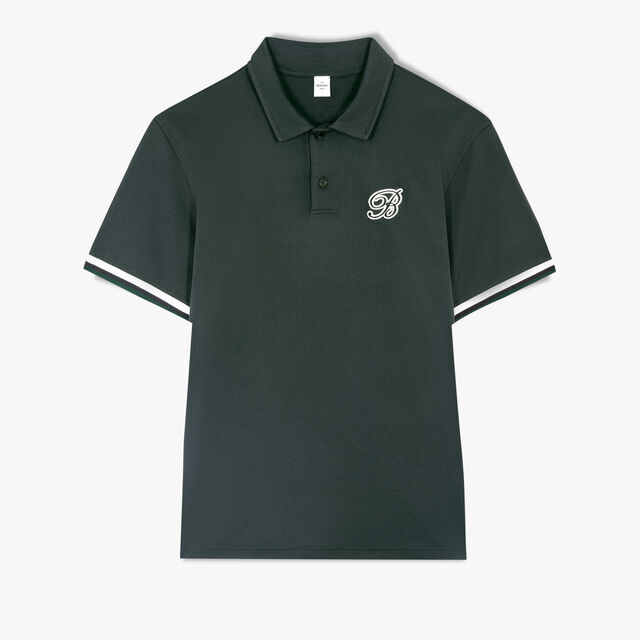 高尔夫科技Polo衫, DEEP GREEN, hi-res 1