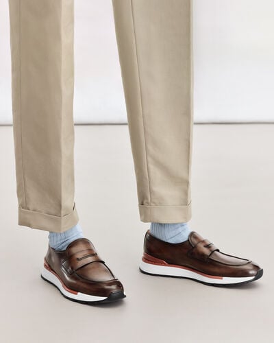 Fast Track Loafer, Marrone Intenso, hi-res