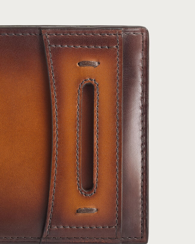 Makore Slim Andy Compact Wallet, Cacao Intenso, hi-res