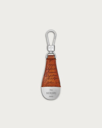 Shoehorn Key Ring, Arancio Vermiglio, hi-res