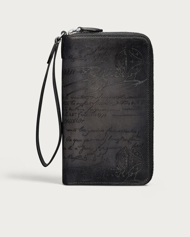 タリ マキシウォレット, Nero Grigio, hi-res