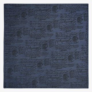 Scritto Double Face Handkerchief, NIMES'S BLUE, hi-res