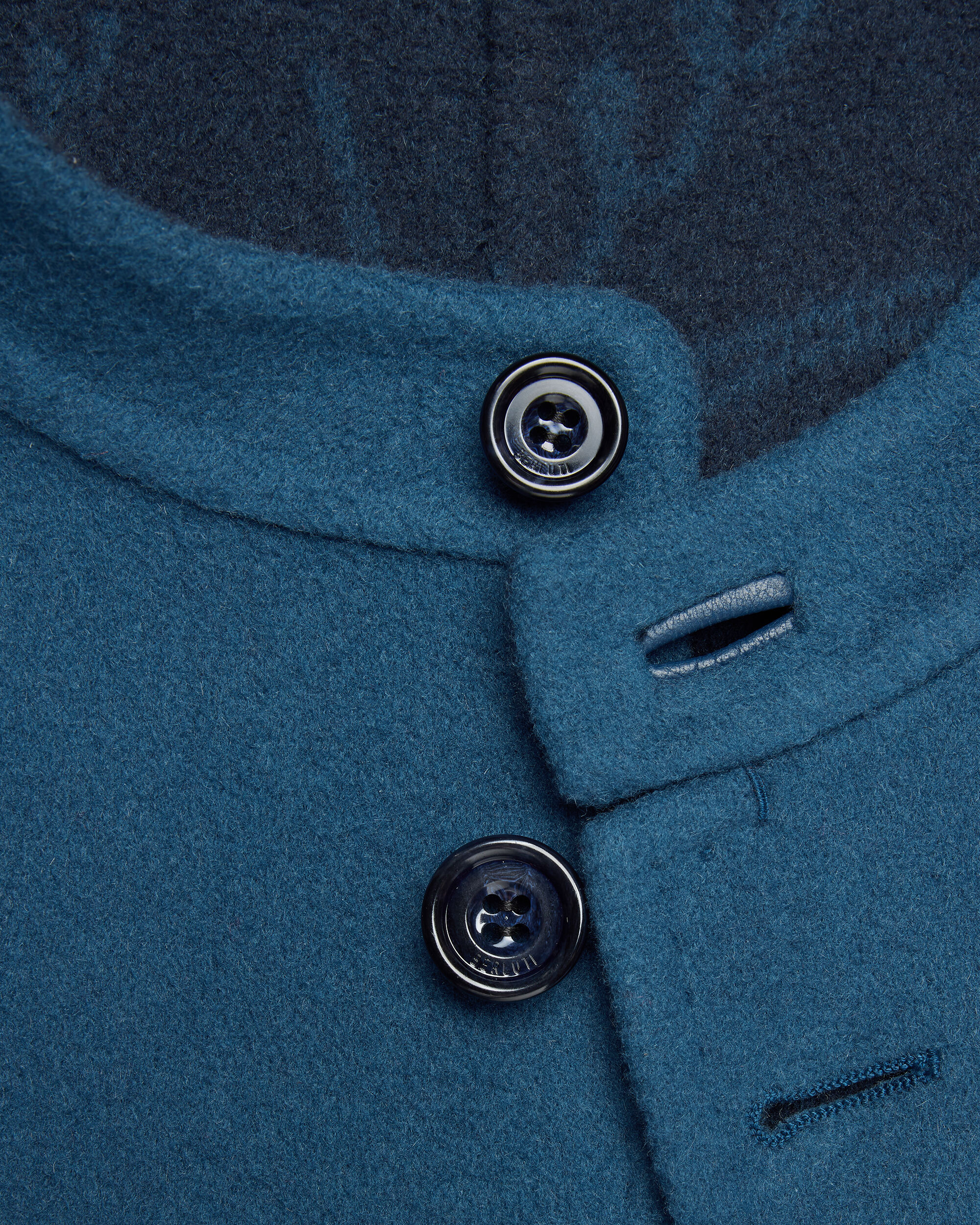 ベルルッティ ジャージ素材 ネイビージャケット ベルルッティ ジャージ素材 ネイビージャケット