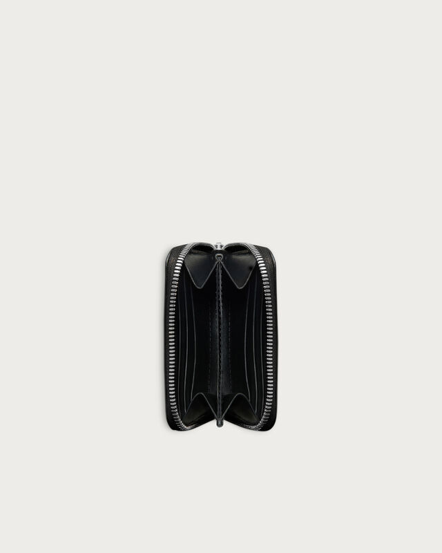 Porte-Monnaie Zipp&eacute; Wapa, Nero Grigio, hi-res