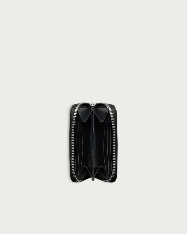 Wapa Money Zipped Purse, Nero Grigio, hi-res