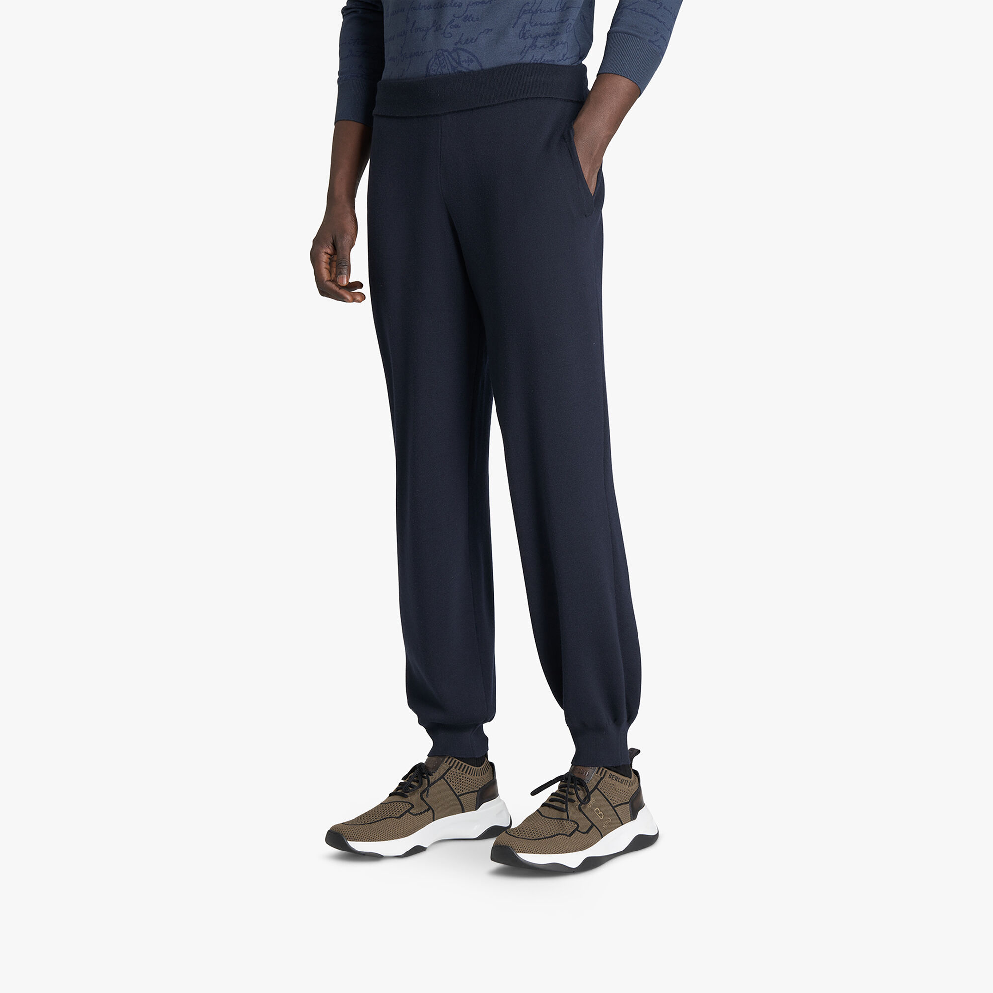 Wool jogging 2025 bottoms