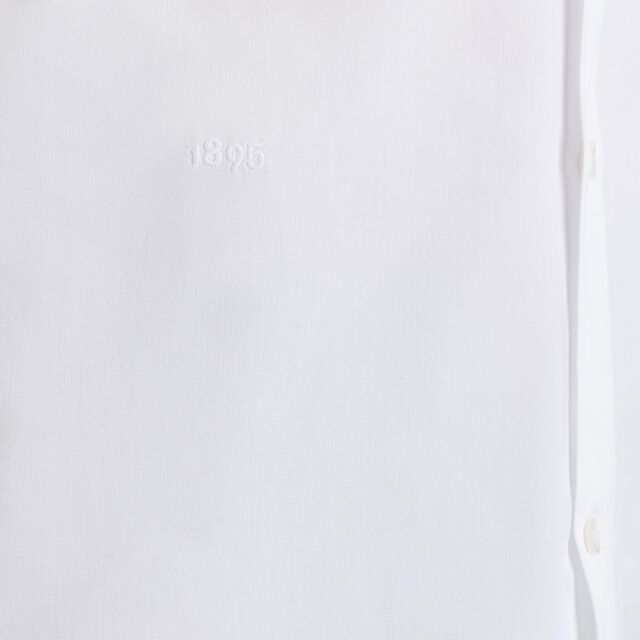 Chemise Alessandro En Popeline De Coton, PAPER WHITE, hi-res 5