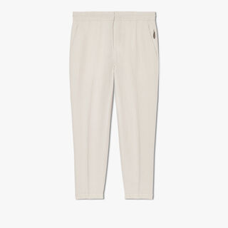 Linen Jogging Trousers, SAND LINEN, hi-res