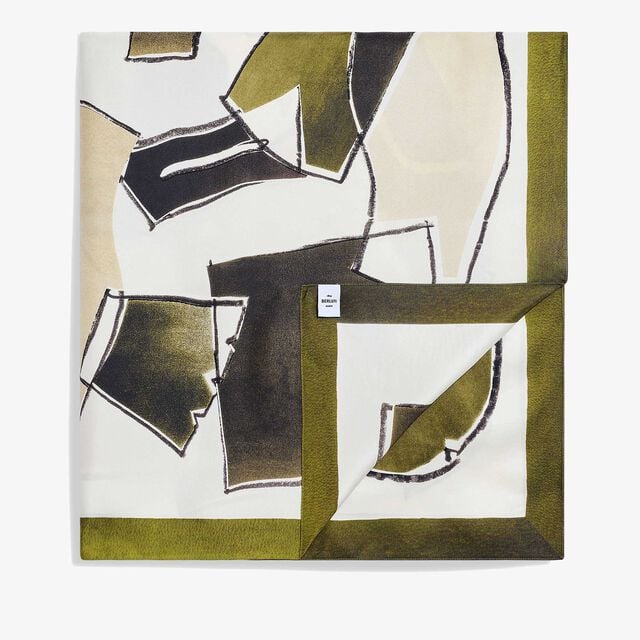 Foulard Collage Souliers, OPTICAL WHITE/SHOE PATTERN GRE, hi-res 1