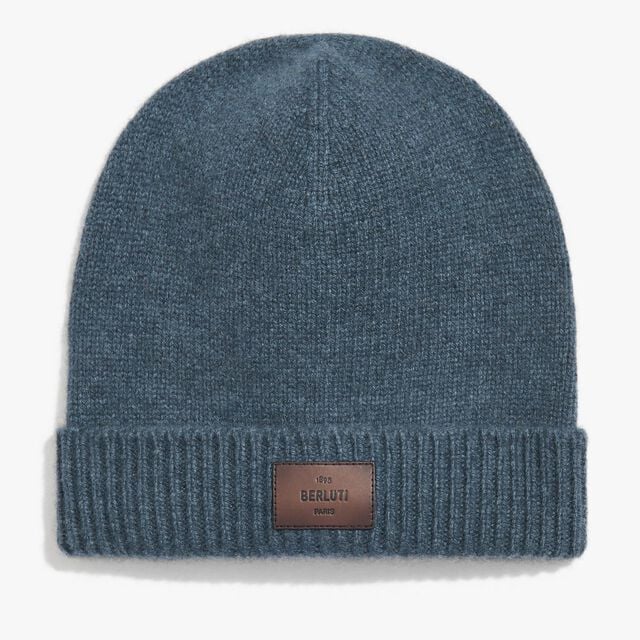 Cashmere Beanie, DEEP EMRALD BLUE, hi-res 1