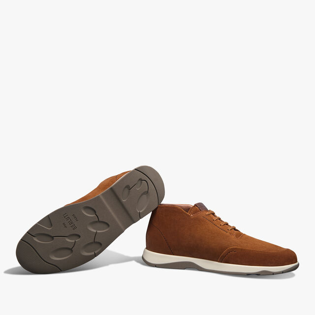 Échappée Suede Mid Top Derby, OCHER, hi-res 4