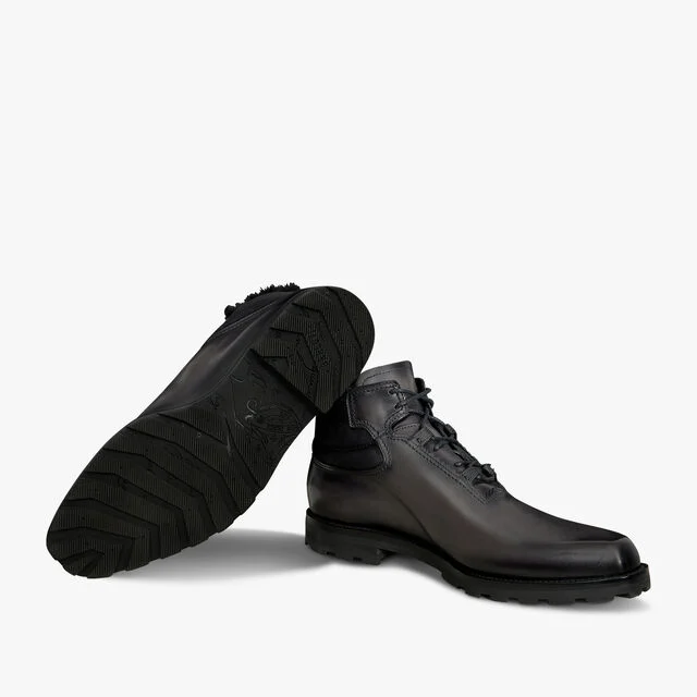 Ultima Leather And Wool Boot, NERO GRIGIO, hi-res 4