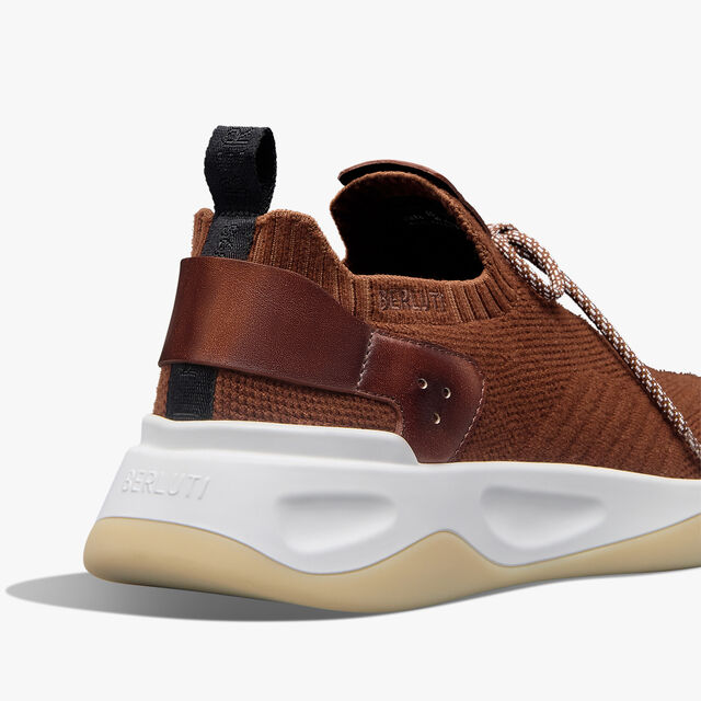 Shadow Cashemere And Lagoon Calf Sneaker , TOFFEE, hi-res 5