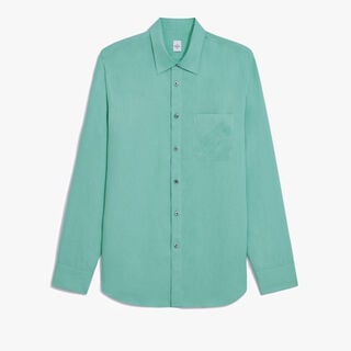 Linen Relaxed Scritto Pocket Shirt Linen Relaxed Scritto Pocket Shirt