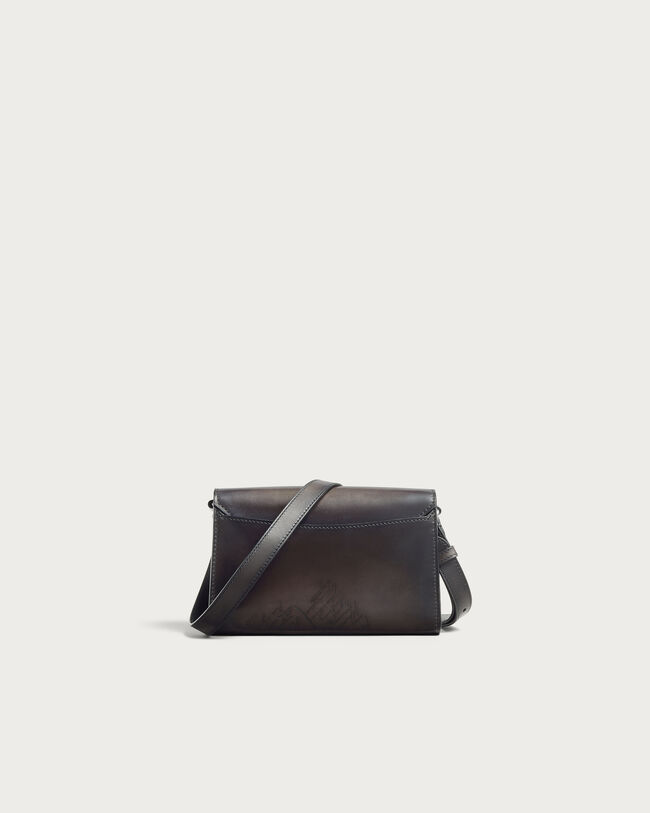 E'Mio Pouch On Strap Messenger, Nero Grigio, hi-res