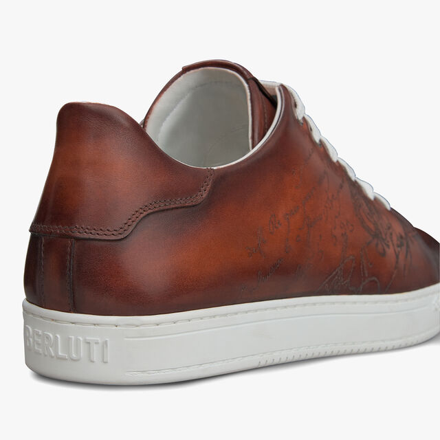 Playtime Scritto Leather Sneaker, CACAO INTENSO, hi-res 5