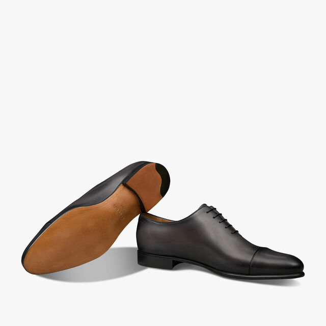 Gaspard Galet Leather Oxford, NERO GRIGIO, hi-res 4