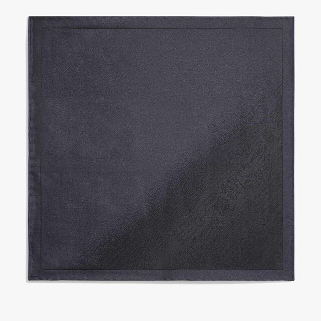Scritto Degrade Handkerchief, BLUE CHARCOAL, hi-res 1