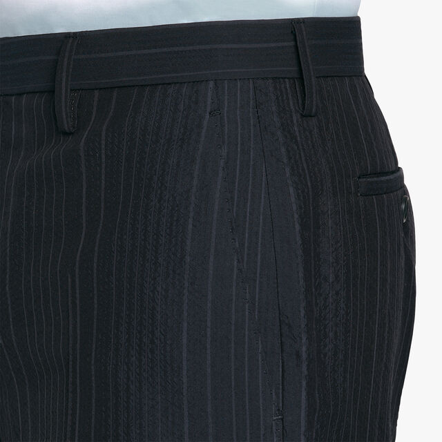 Cotton & Silk Light Construction Trousers