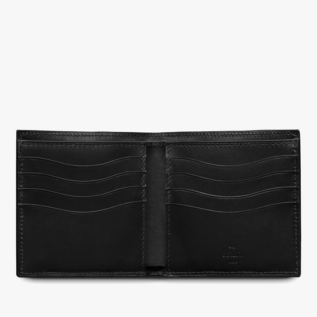 Makore Scritto Leather Wallet, CLOUDY CACAO, hi-res 3