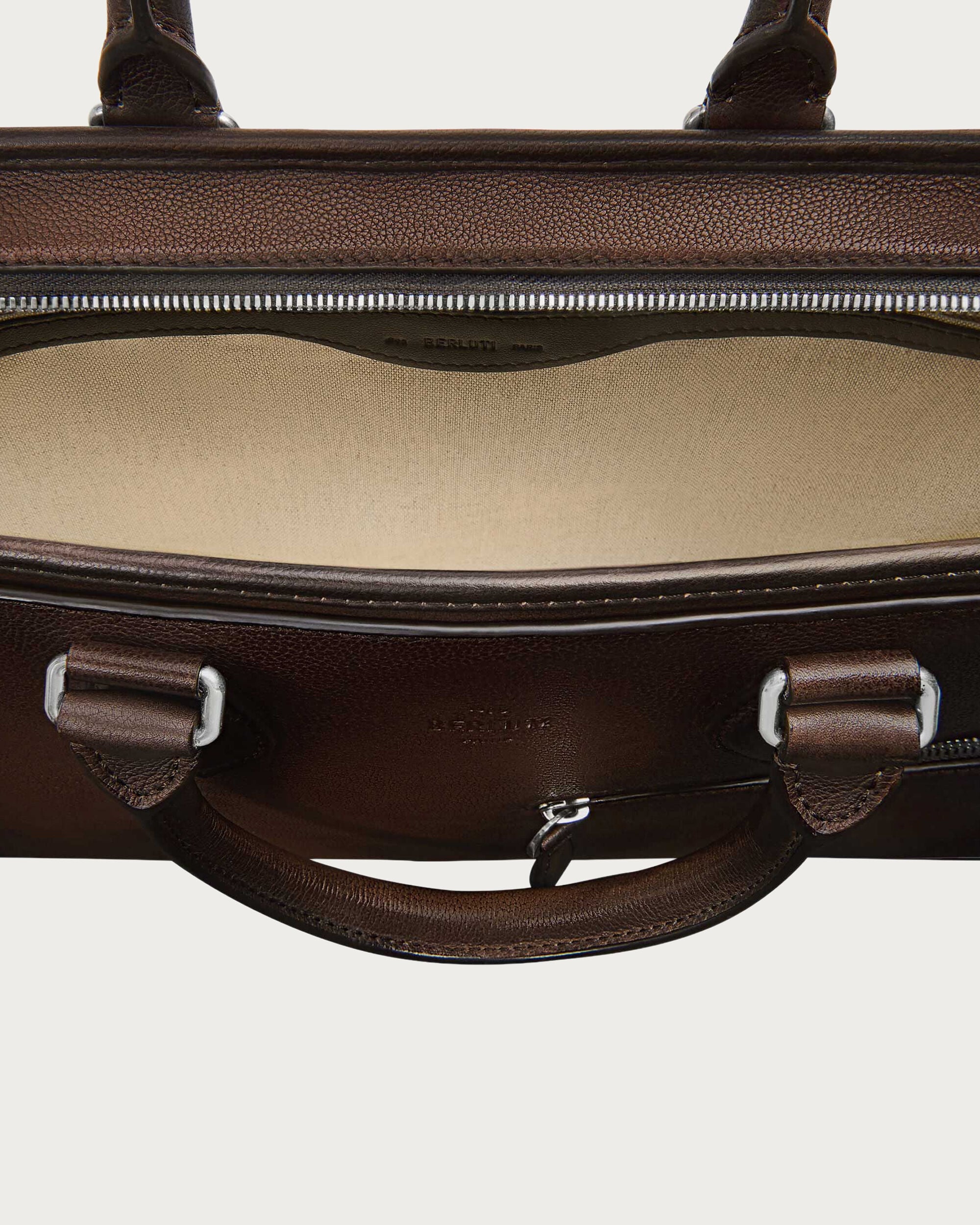 Un Jour Mini Briefcase, Soft Brown, hi-res