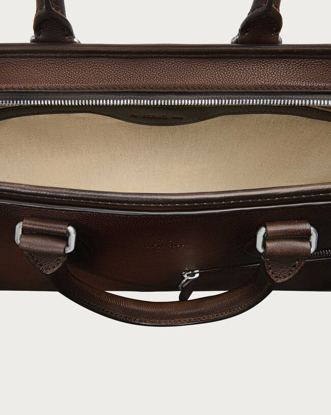 Un Jour Mini Briefcase, Soft Brown, hi-res