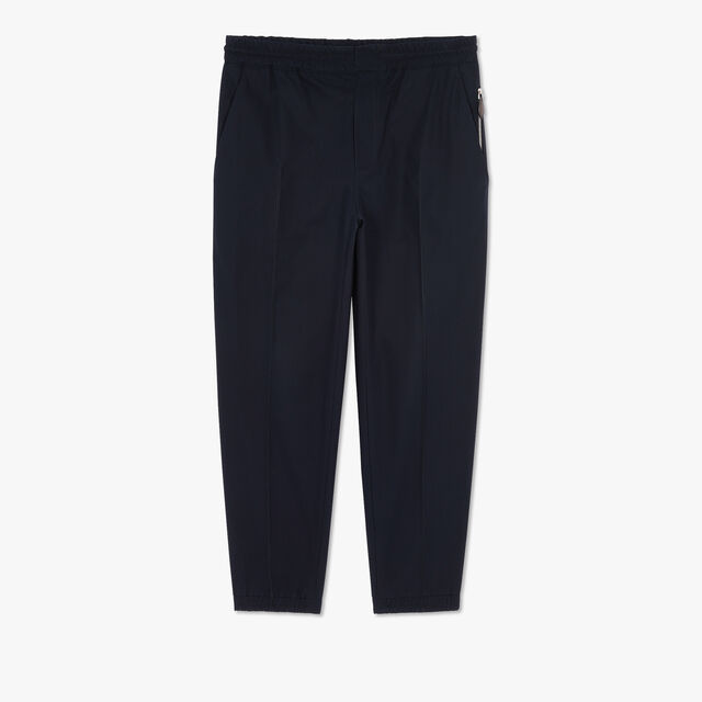 Cotton Jogging Trousers, COLD NIGHT BLUE, hi-res 1