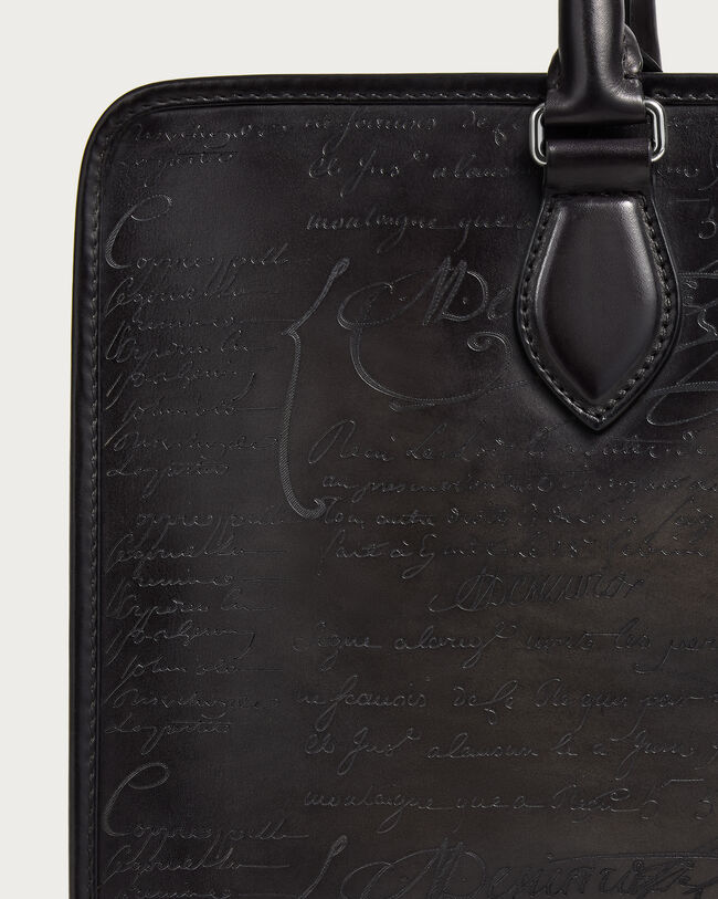 Un Jour Mini Briefcase, Nero Grigio, hi-res