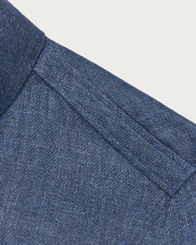 Light Bomber with Leather Details, Soladite Blue, hi-res