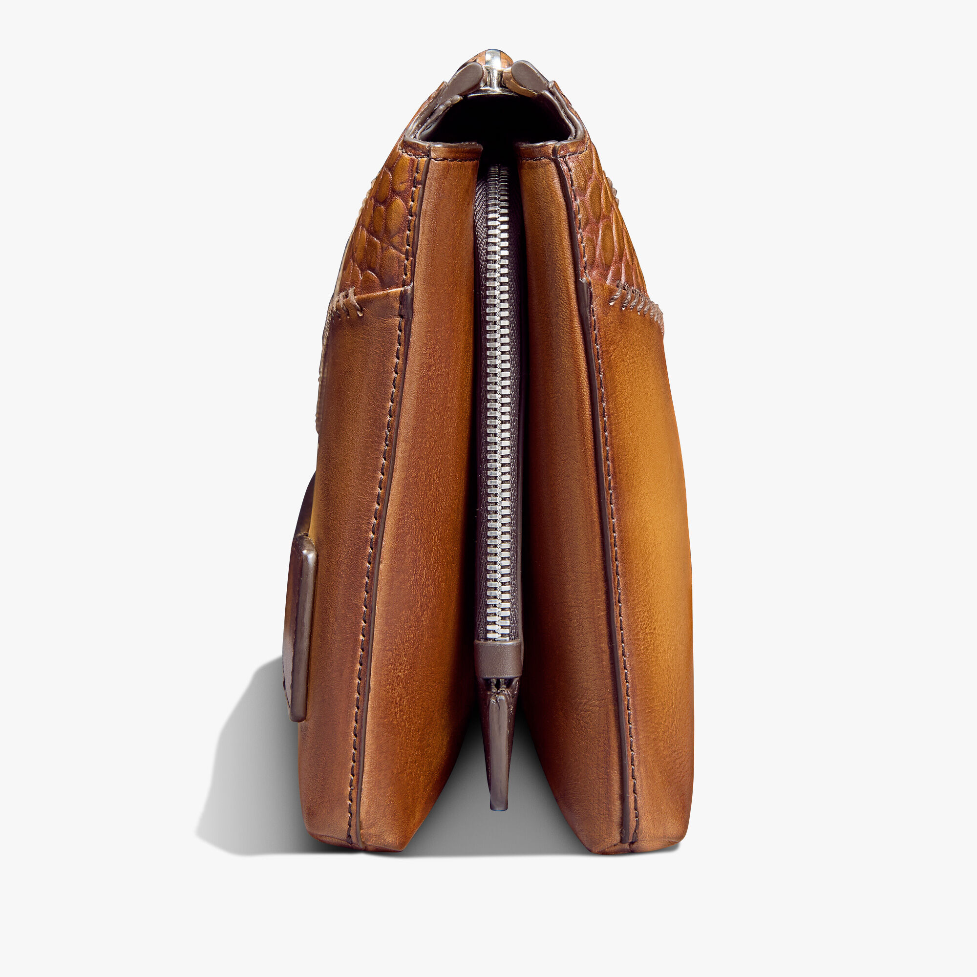 BERLUTI レザー ポーチ テルシオ レザー＆アリゲーターレザー ポーチ | ベルルッティ JP