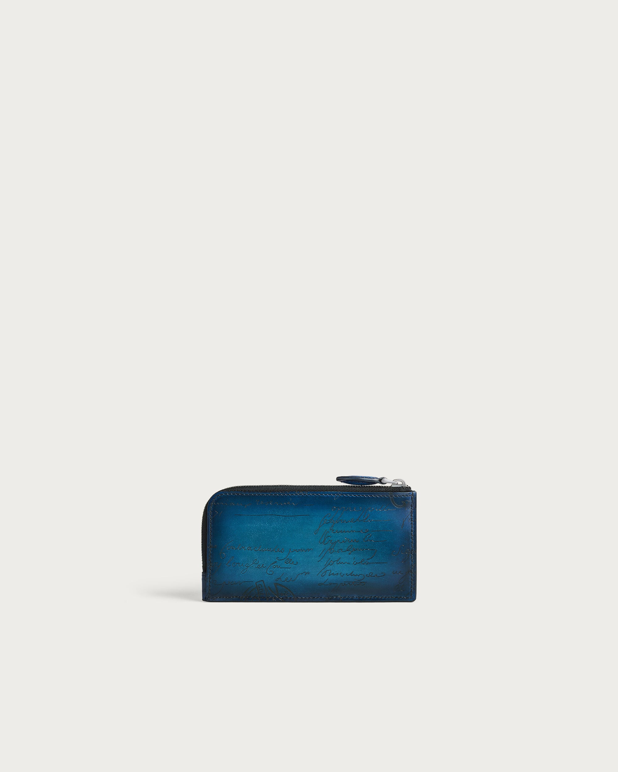 Koa Maxi Zipped Card Holder, Gasoline, hi-res