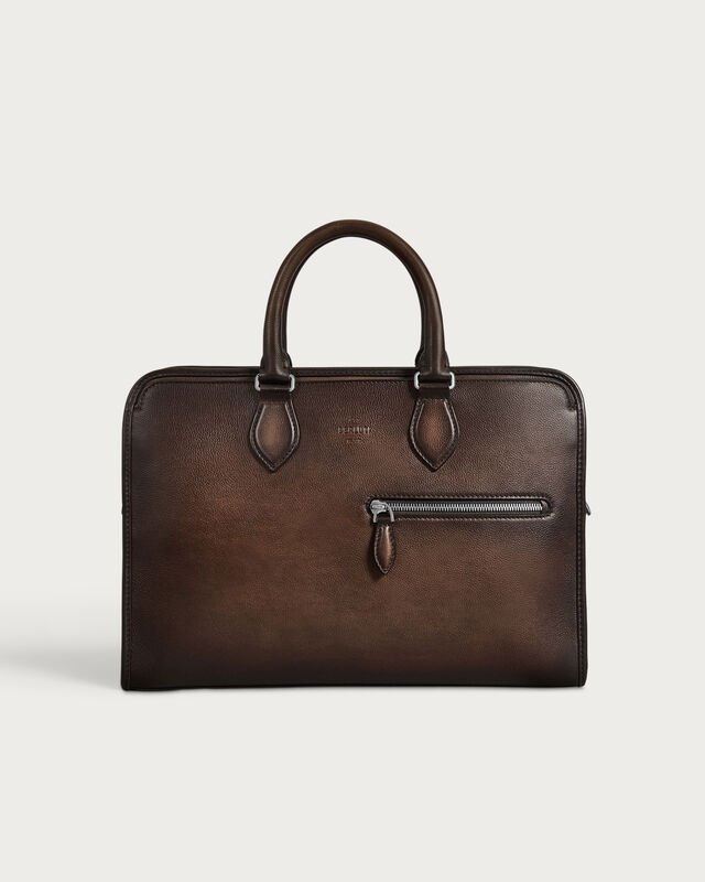 Un Jour Mini Briefcase, Soft Brown, hi-res