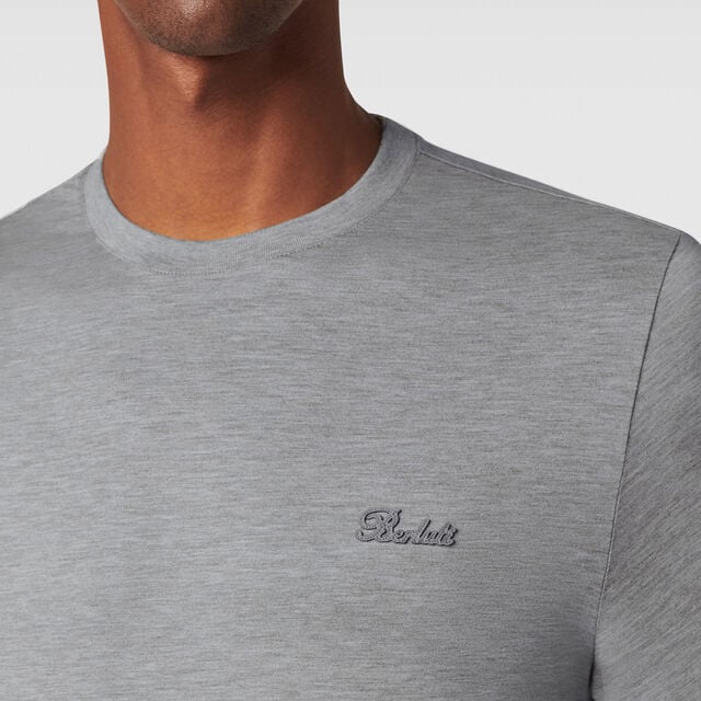 Thabor T-shirt, SILVER GREY, hi-res 3
