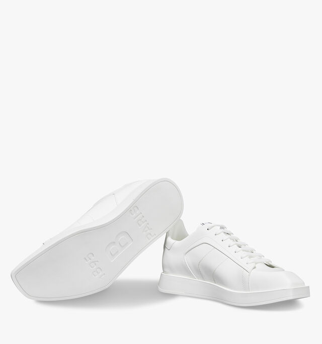 Stellar Leather Sneaker, WHITE, hi-res 4
