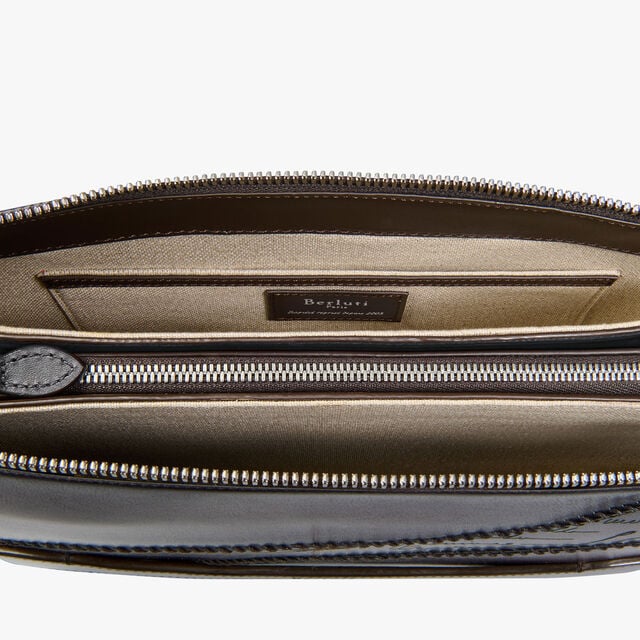 Tersio Scritto Leather Pouch, VIGOGNA, hi-res 6