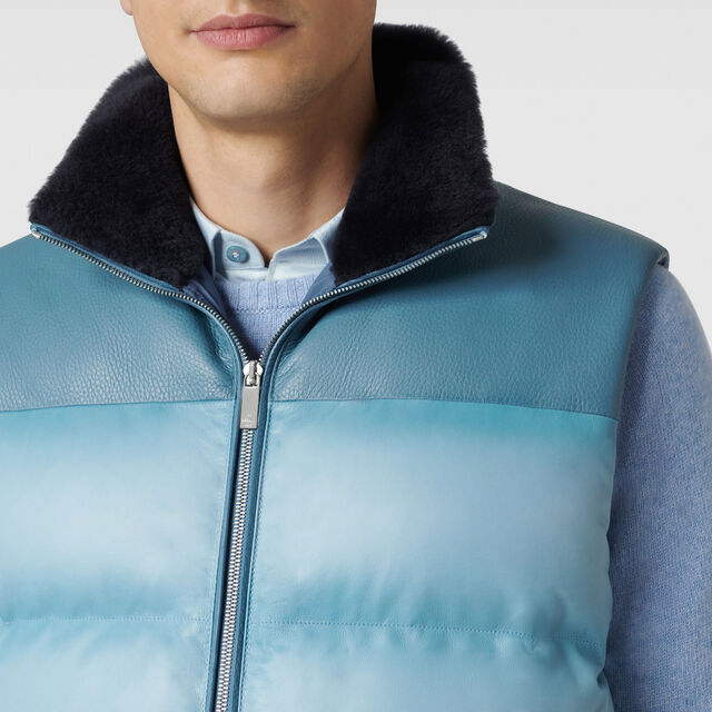 Down Gilet, SEASIDE GREY, hi-res 6