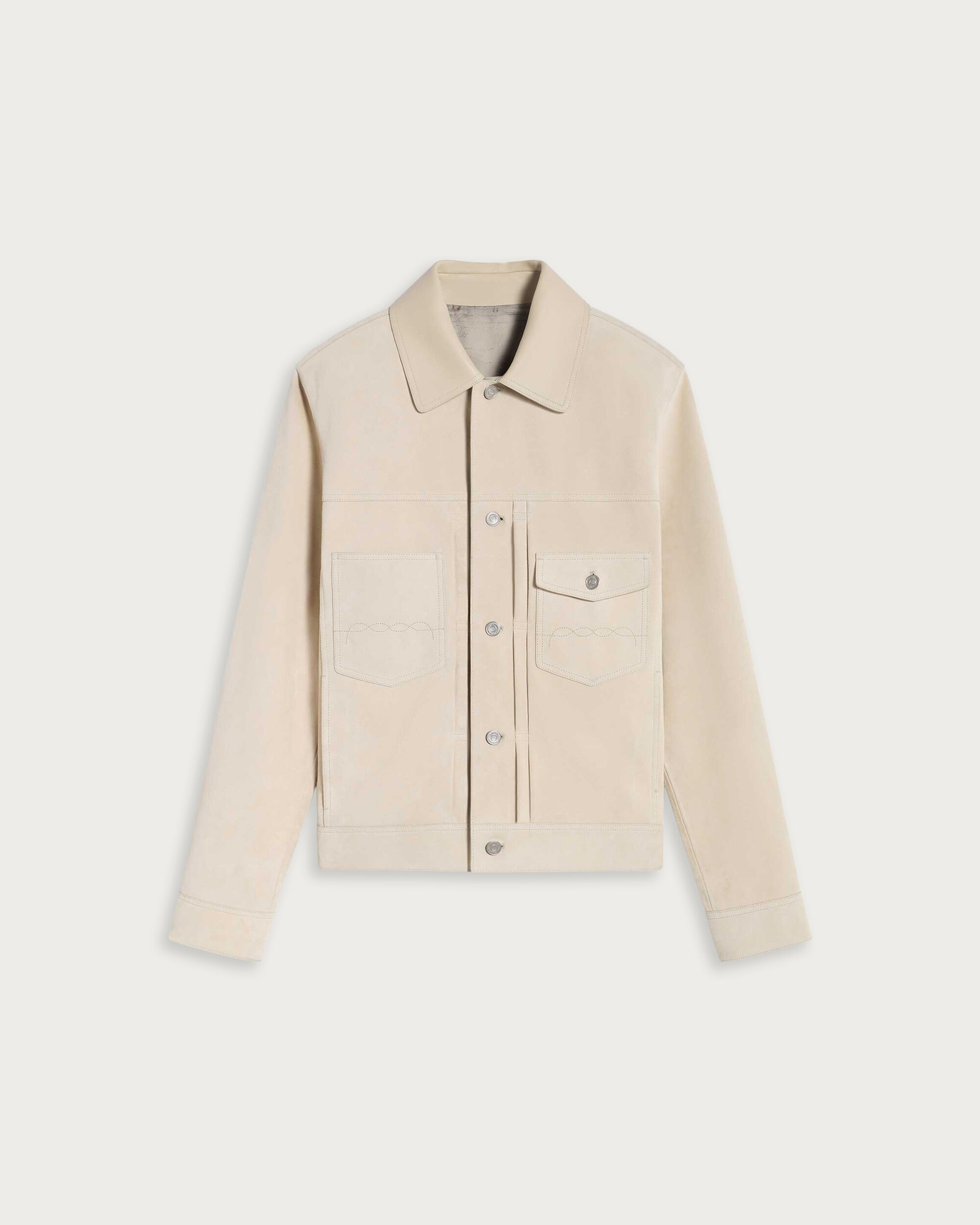 Suede Denim Jacket | Berluti US