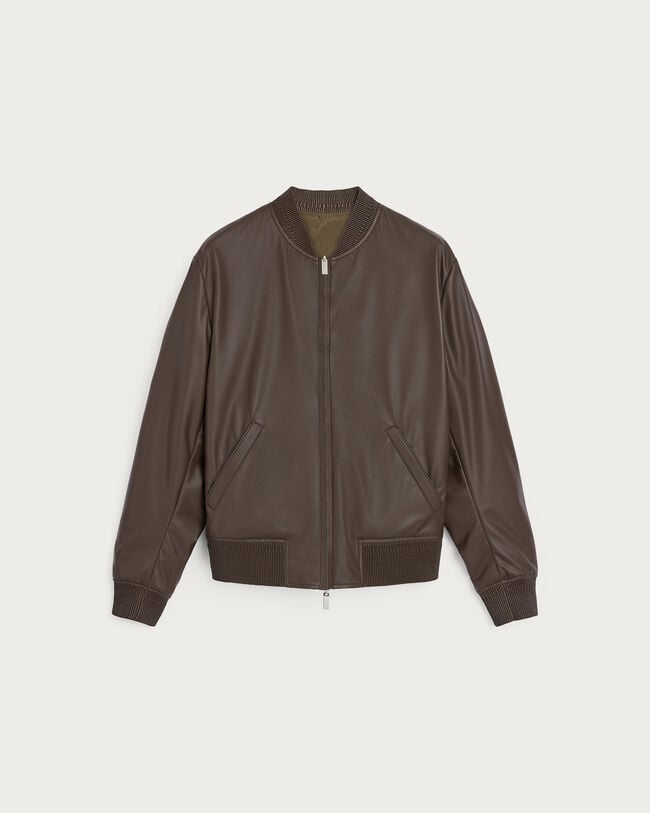 Ultralight Fly Reversible Bomber, Brown Taupe, hi-res
