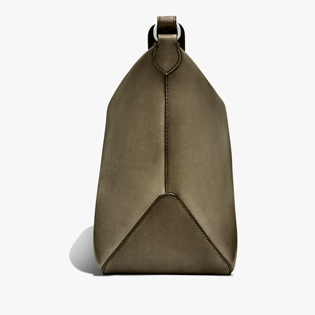 Toujours Soft Zipped Hobo Leather Messenger, SANDSTORM, hi-res 4
