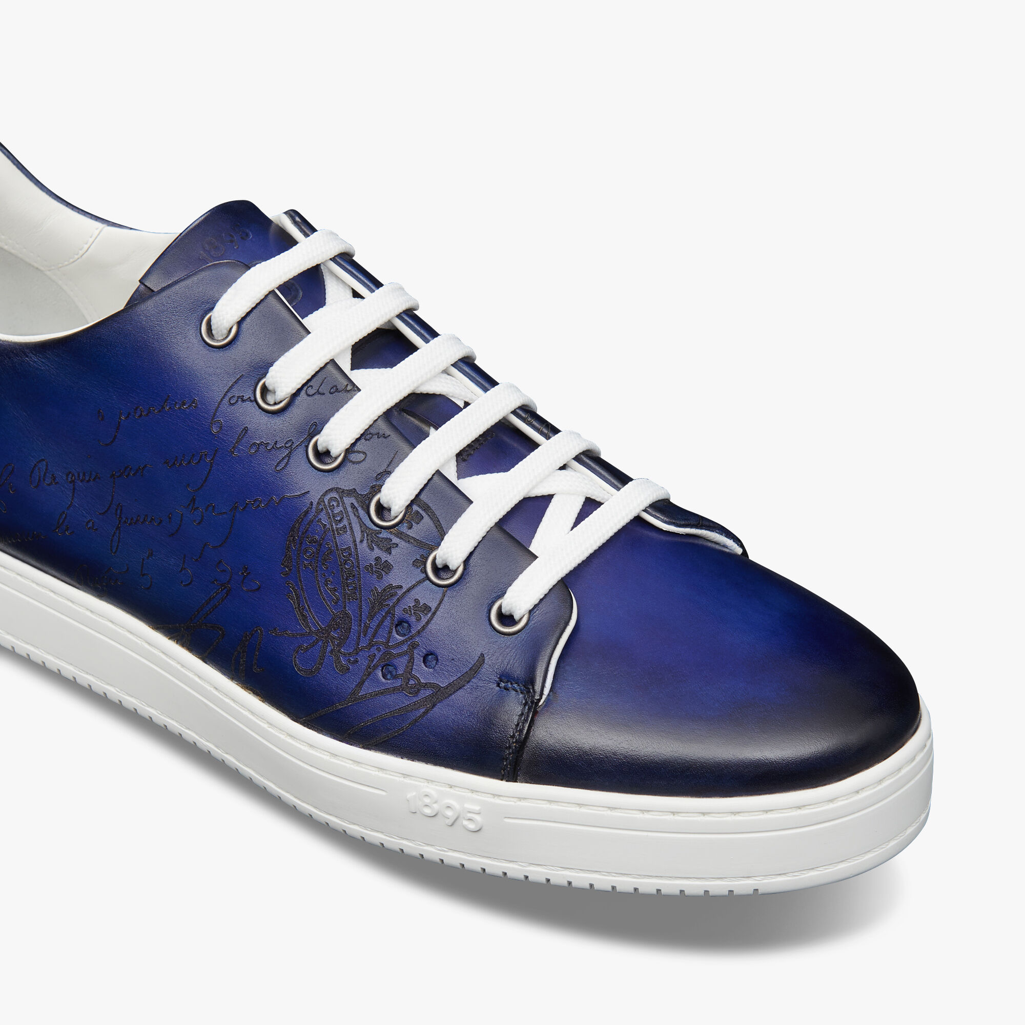 Playtime Scritto Leather Sneaker, UTOPIA BLUE, hi-res 6