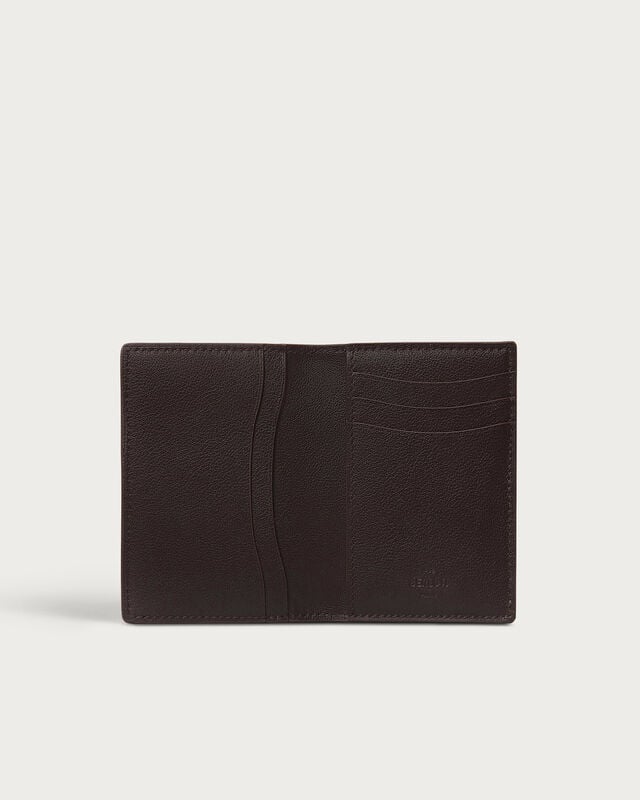 Jagua Tangram翻盖卡包, Soft Brown & Midnight Blue, hi-res