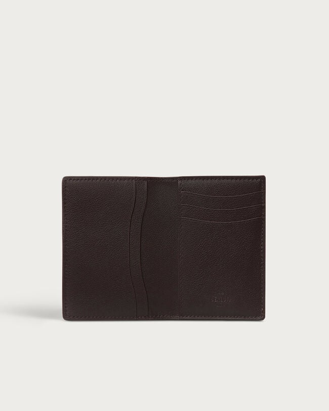 Jagua Tangram翻盖卡包, Soft Brown & Midnight Blue, hi-res