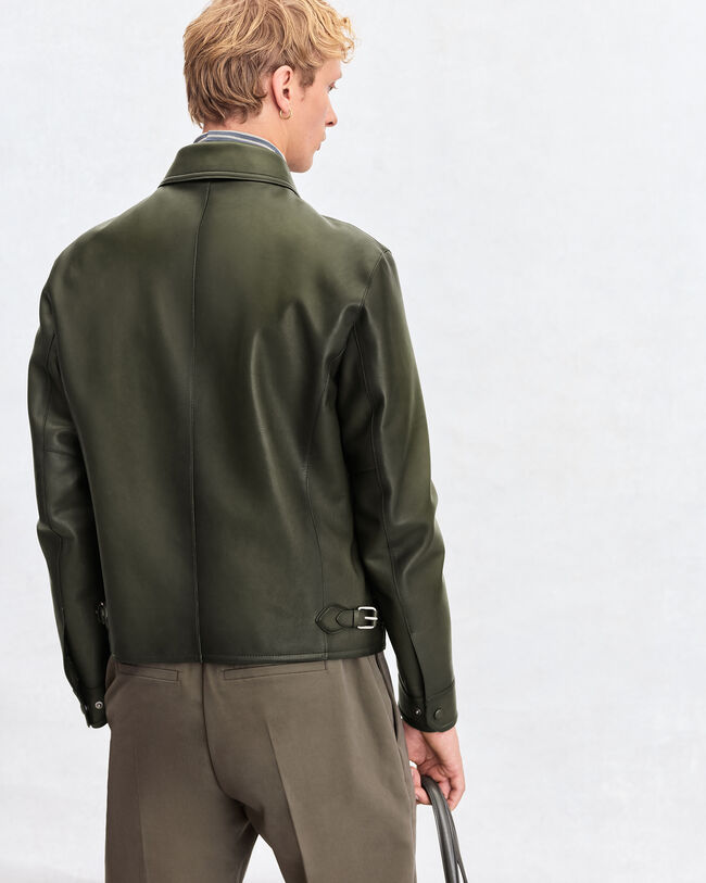 レザーパティーヌ アンジュール ブルゾン, Verbena, hi-res