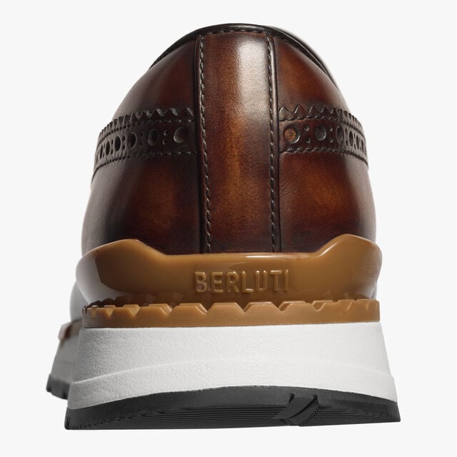 Sneaker Fast Track En Cuir, CACAO INTENSO, hi-res 8