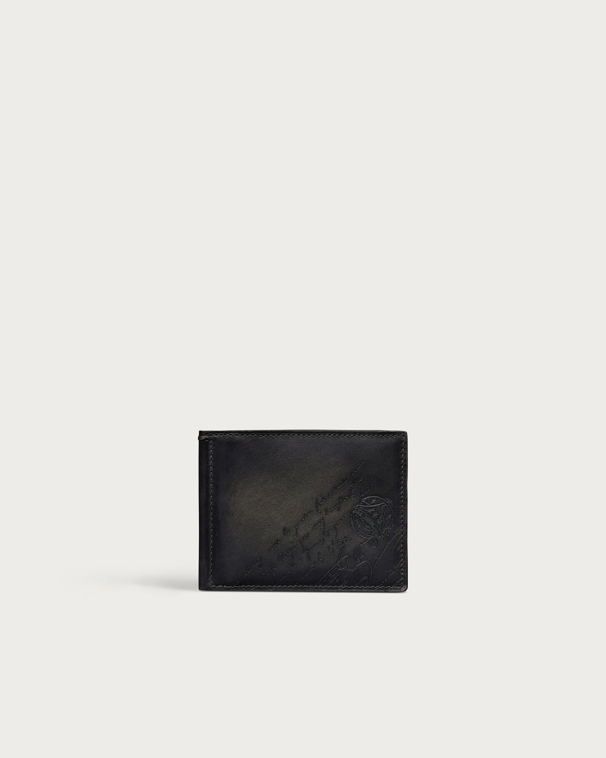 Figure Compact Wallet, Nero Grigio, hi-res