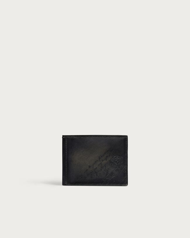 Figure Compact Wallet, Nero Grigio, hi-res