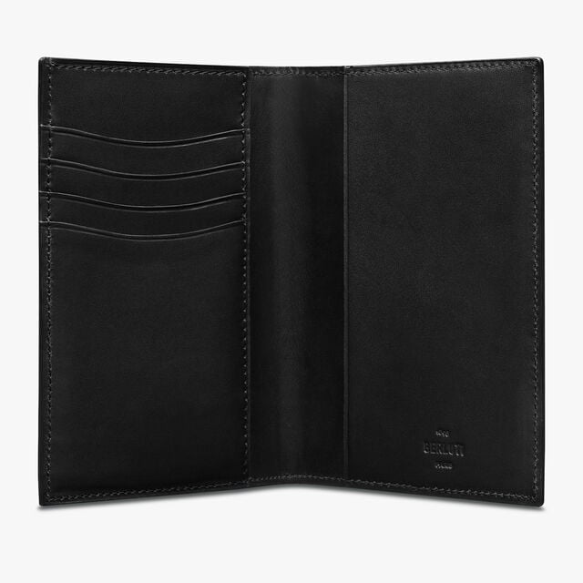 Escale Scritto Leather Passeport Holder, CACAO INTENSO, hi-res 3
