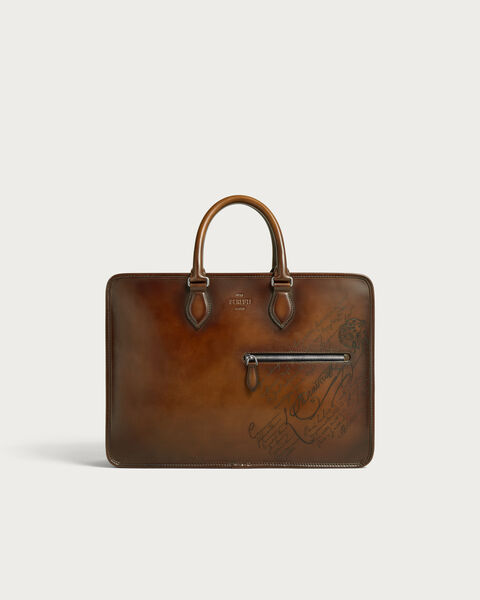 Deux Jours Briefcase, Cacao Intenso, hi-res