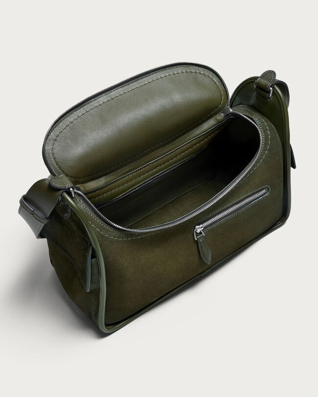 P&eacute;riple Barrel Bag Messenger, Forest, hi-res