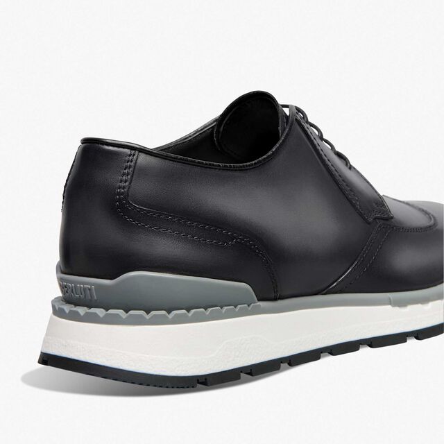 Sneaker Fast Track En Cuir, NERO GRIGIO, hi-res 5